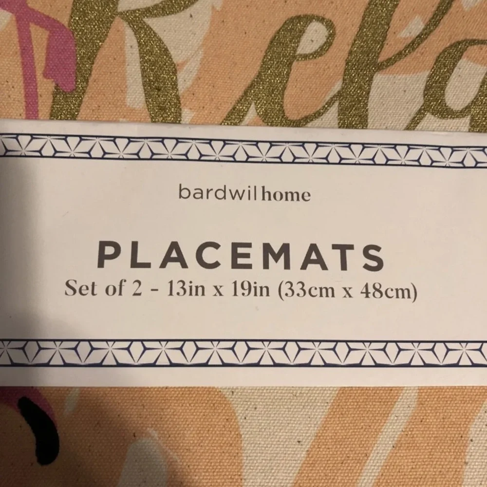bardwil summer placemats